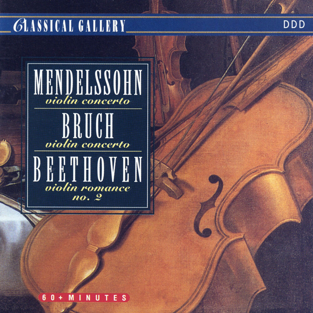 Picture of Mendelssohn: Violin Concerto in E Minor - Bruch: Violin Concerto No. 1 in G Minor - Beethoven: Romance for Violin in F Major