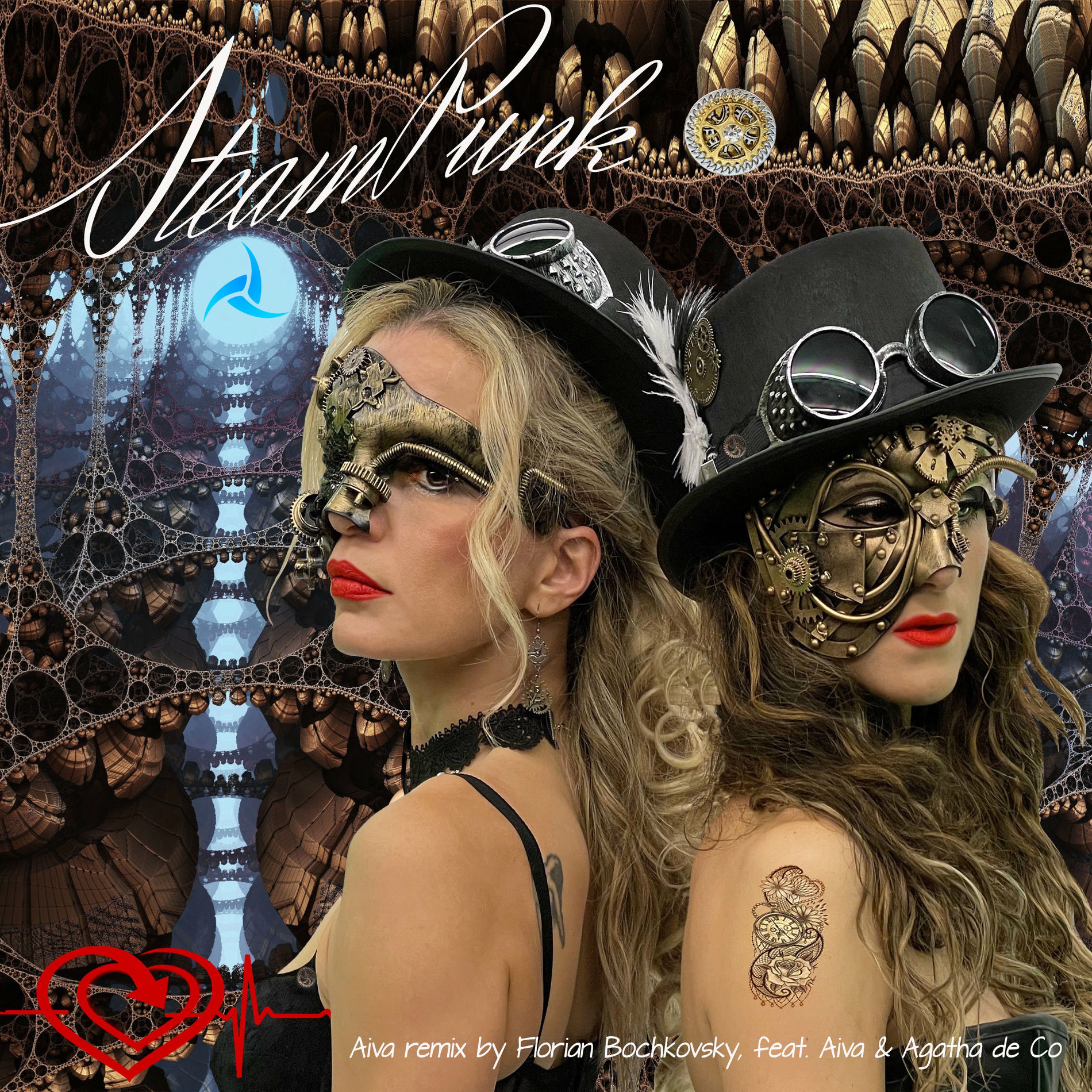 Album cover of Steampunk (Remix by Florian Bochkovsky feat. Aiva & Agatha de Co)