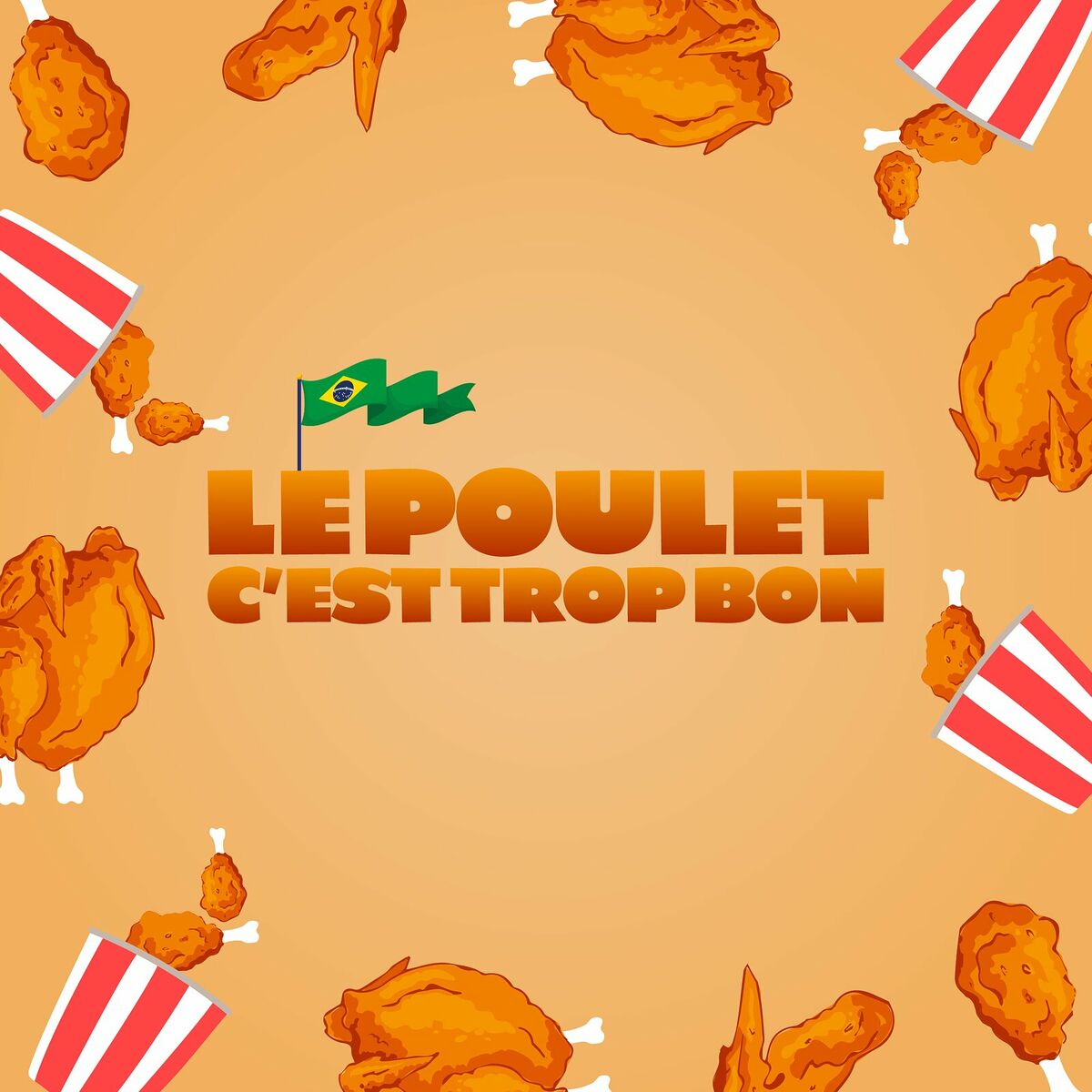 Album cover of Le poulet c'est trop bon !