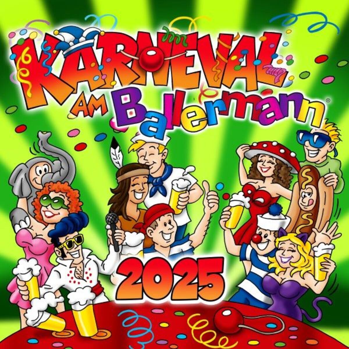 Album cover of Karneval am Ballermann 2025