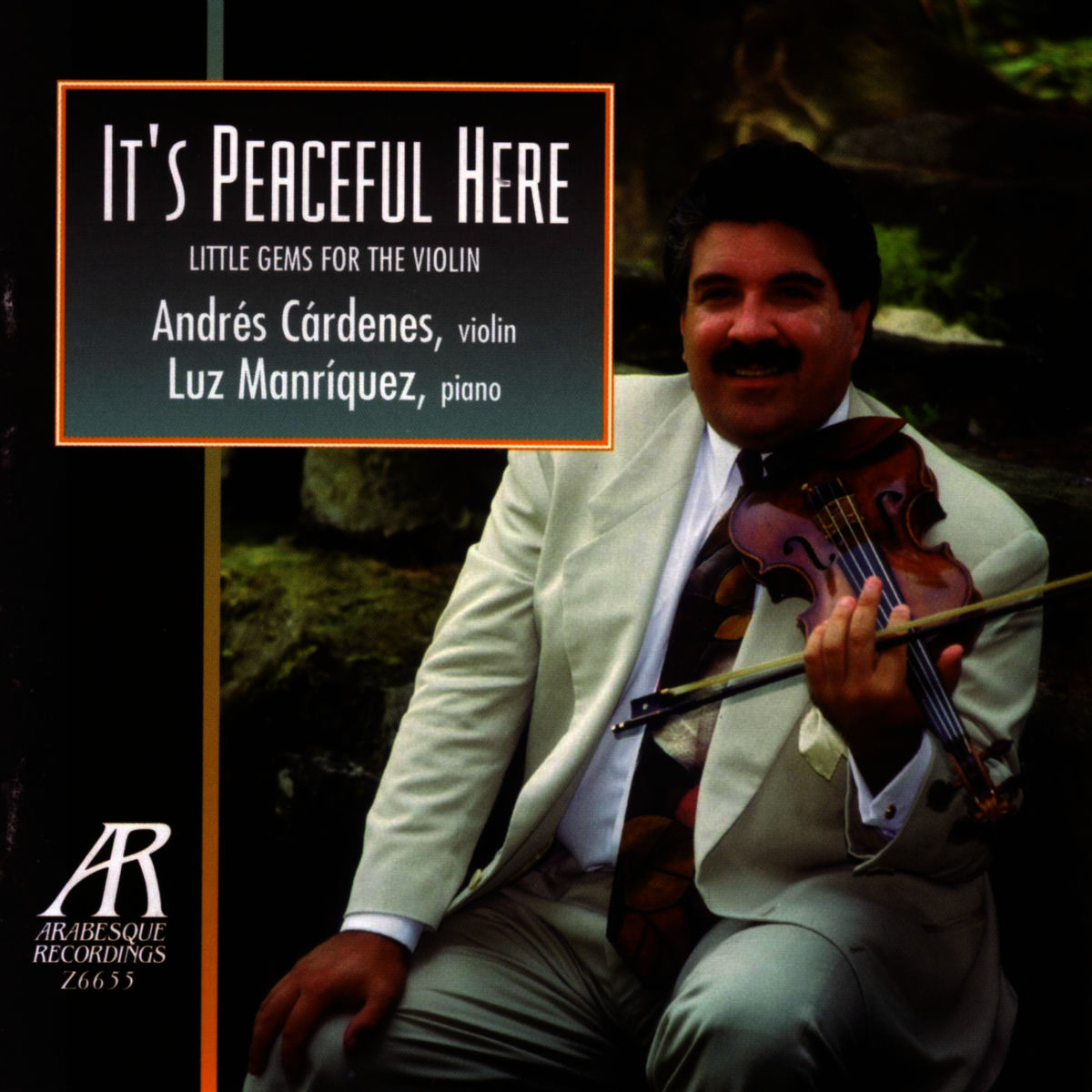 Album cover of It's Peaceful Here - Little Gems For The Violin
