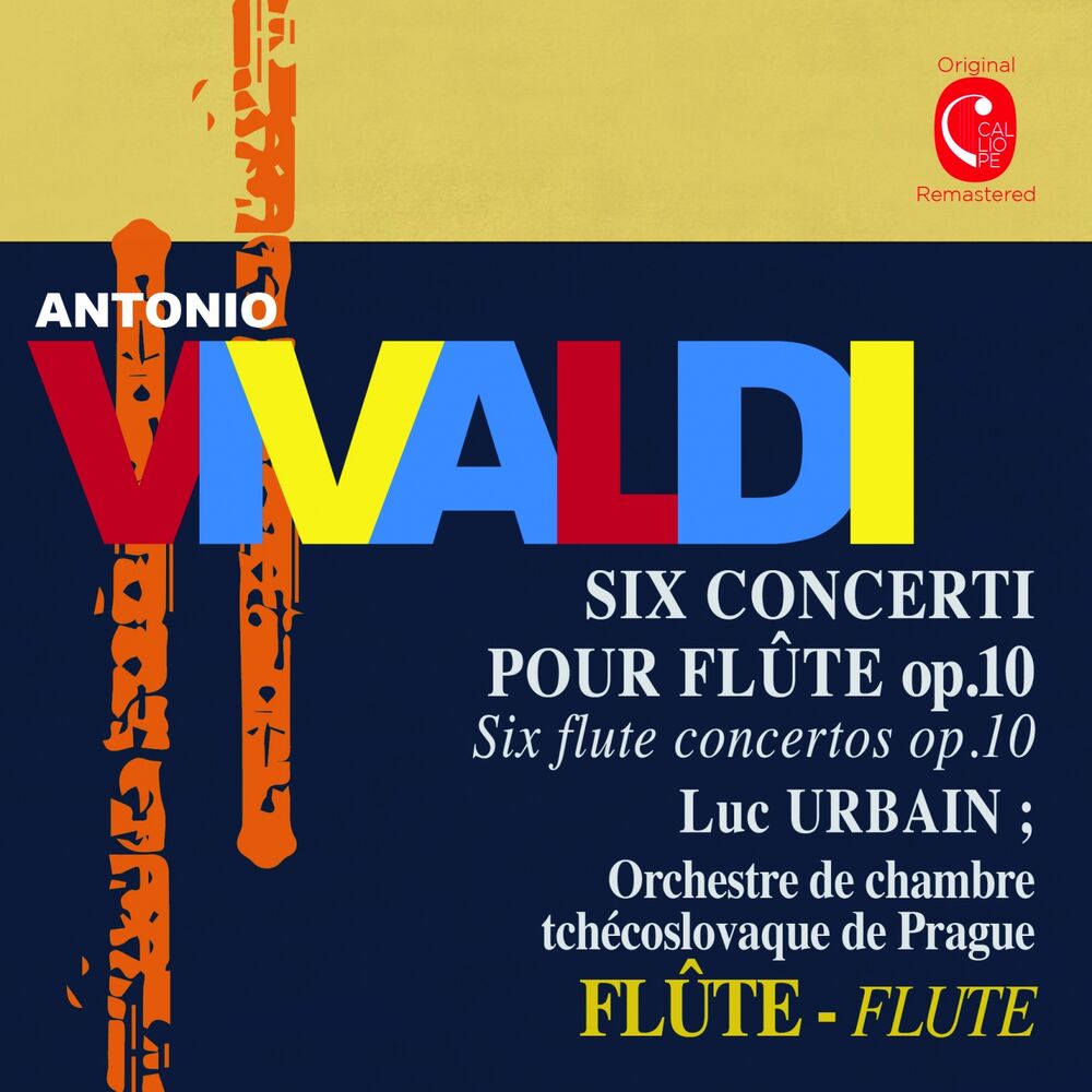 Picture of Vivaldi: Six concerti pour flûte, Op. 10
