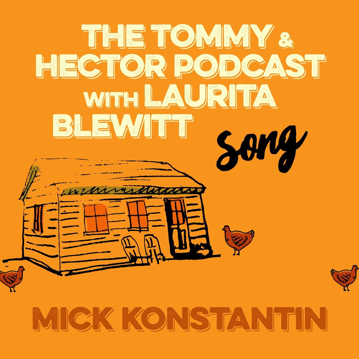 Album cover of The Tommy & Hector Podcast with Laurita Blewitt Song