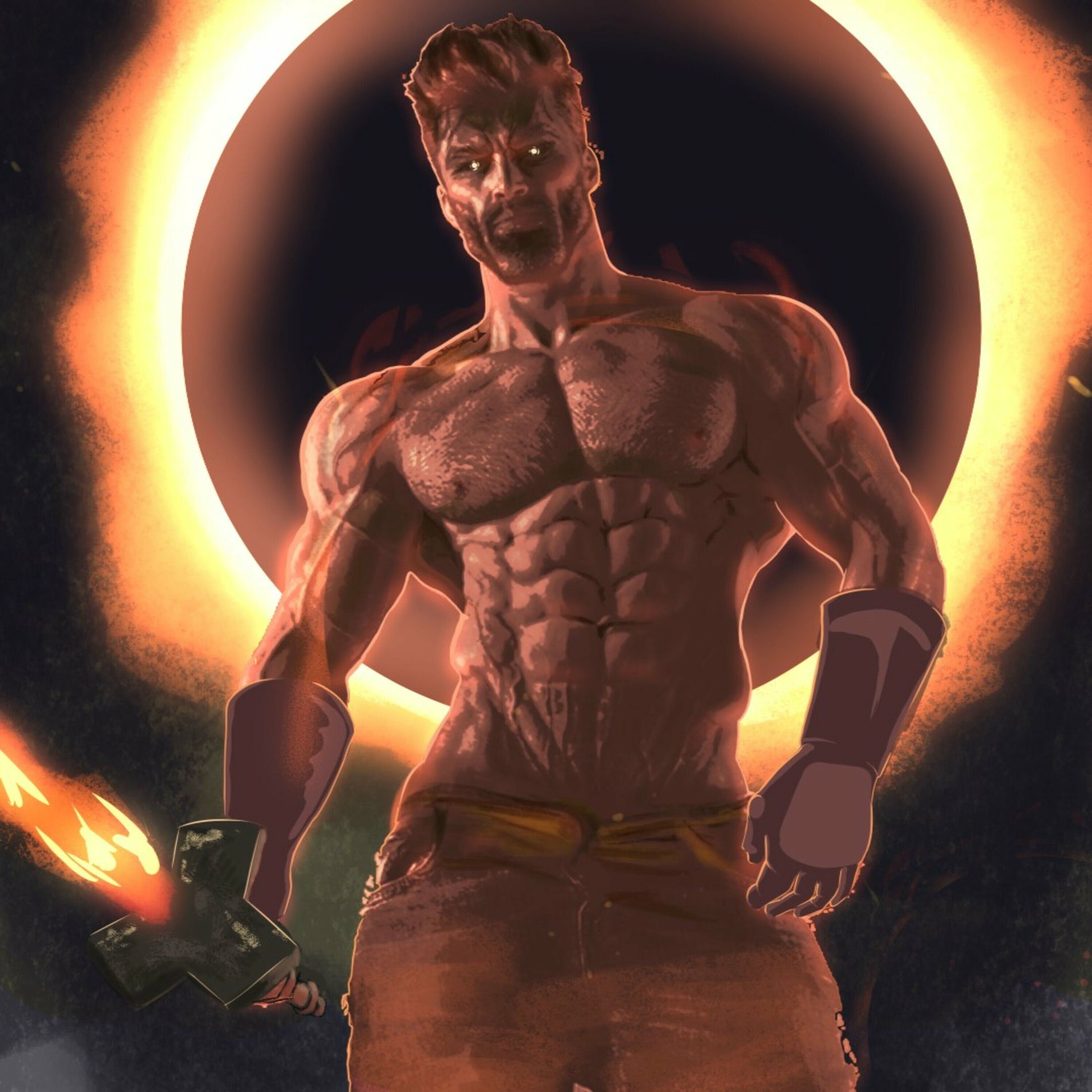 Album cover of Gigachad x Dark Souls (Evil Version)