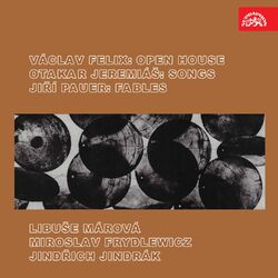 Cover of Felix: open house, jeremiáš: songsě, pauer: fables
