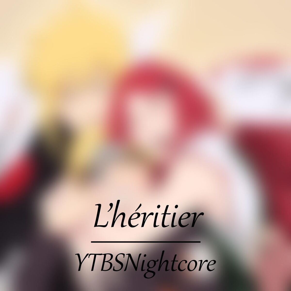 Album cover of L'Héritier (Nightcore)