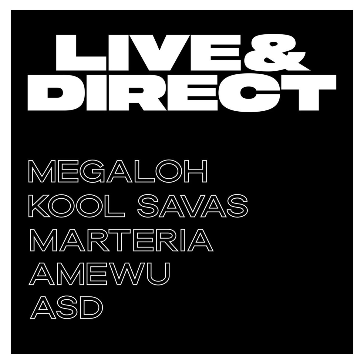 Album cover of Live & Direct