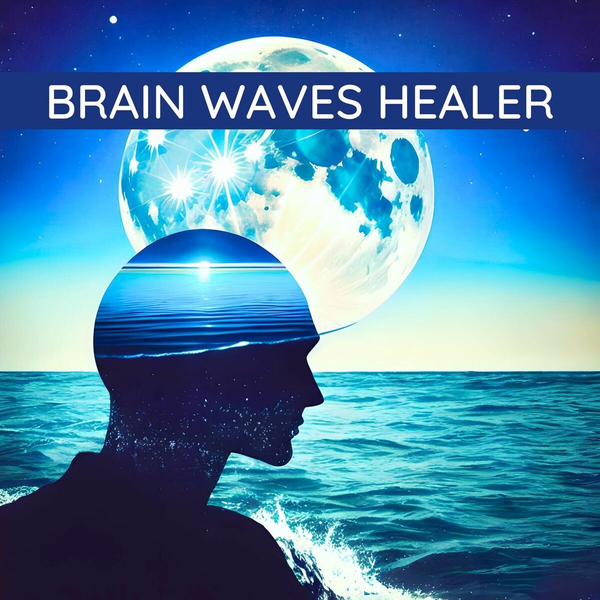 Album cover of Brain Waves Healer: Quiet and Peaceful Sounds to Achieve Higher State of Consciousness