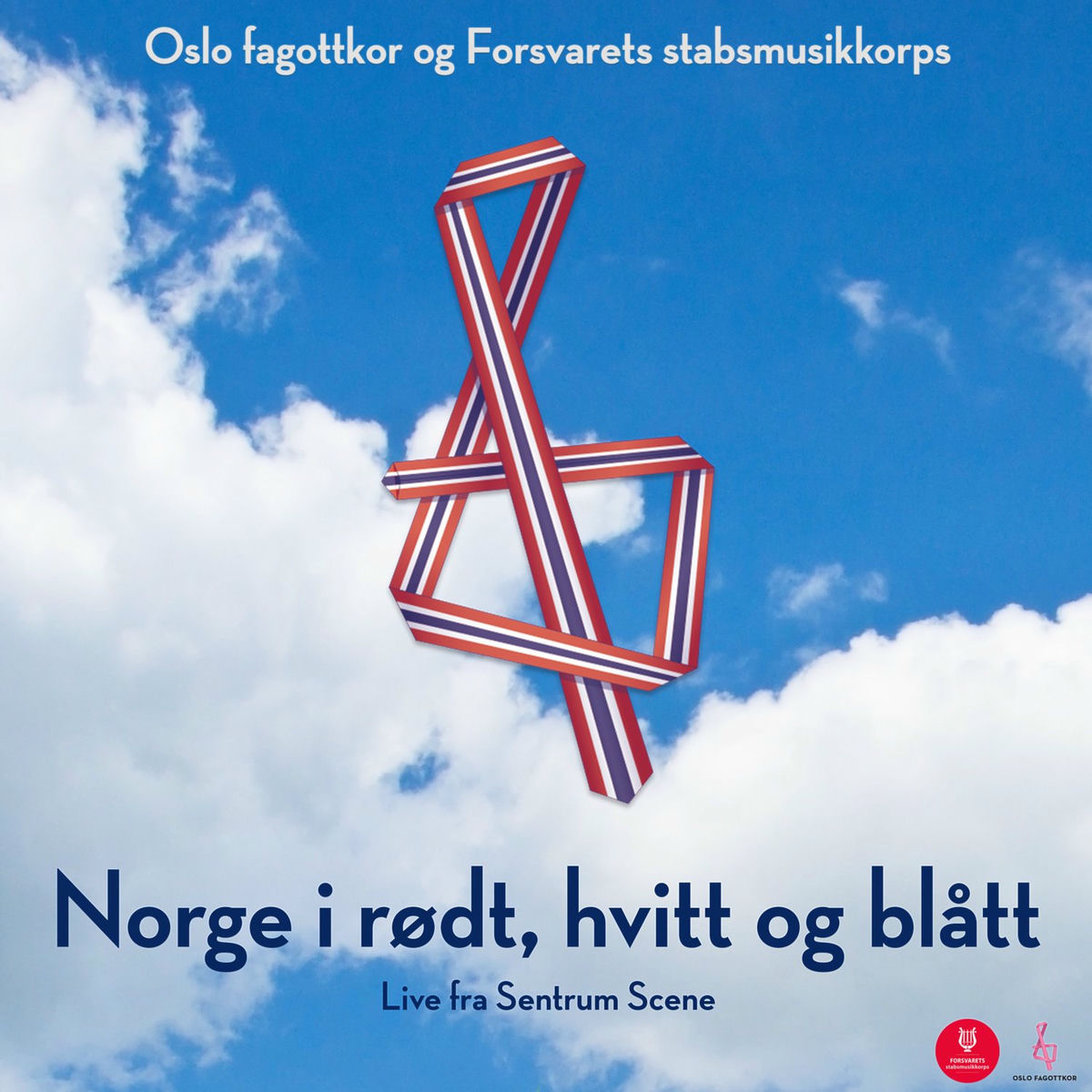 Album cover of Norge i rødt, hvitt og blått (Live fra Sentrum Scene)