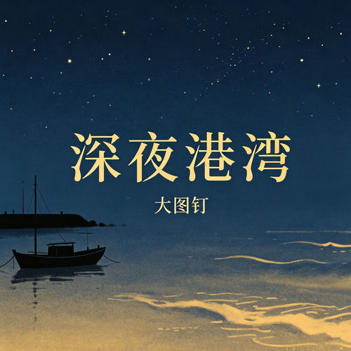 深夜港湾