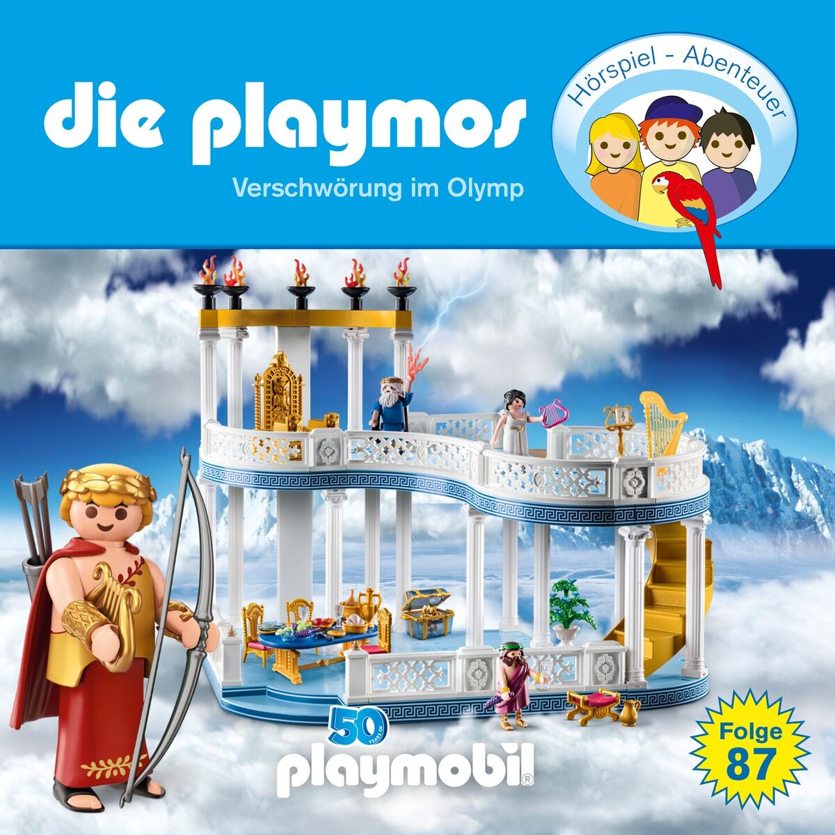Album cover of Kapitel 1 - Folge 87: Verschwörung im Olymp (Das Original Playmobil Hörspiel)