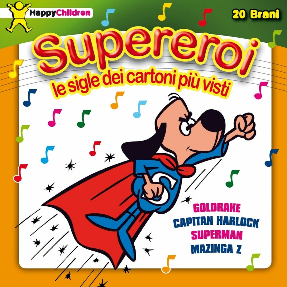 Picture of Supereroi, Ufo Robot, Goldrake e tanti altri (Le sigle dei cartoni più visti)