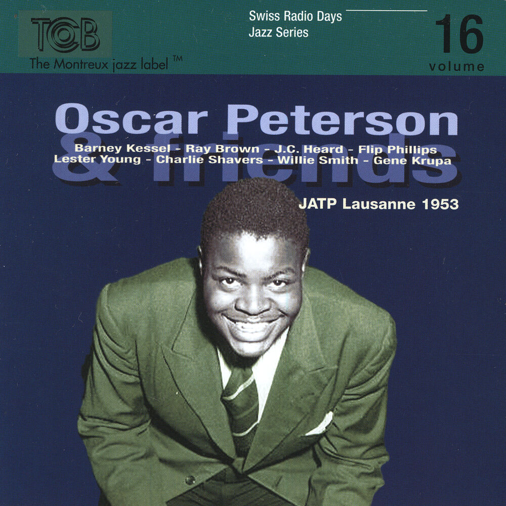 Picture of Oscar Peterson, JATP Lausanne 1953