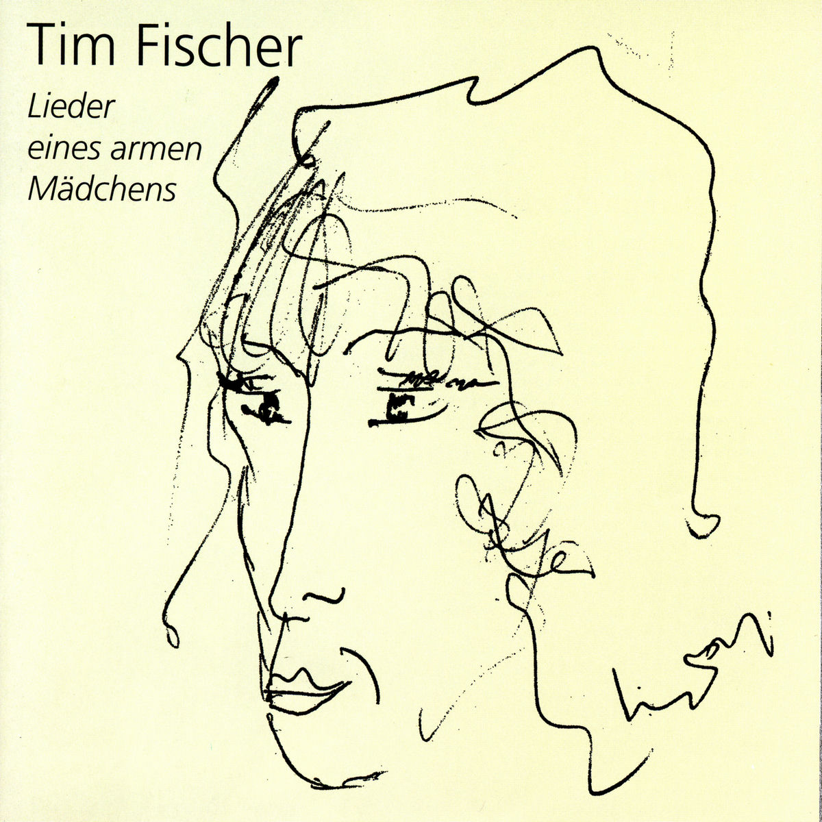 Album cover of Lieder eines armen Mädchens - Tim Fischer Live