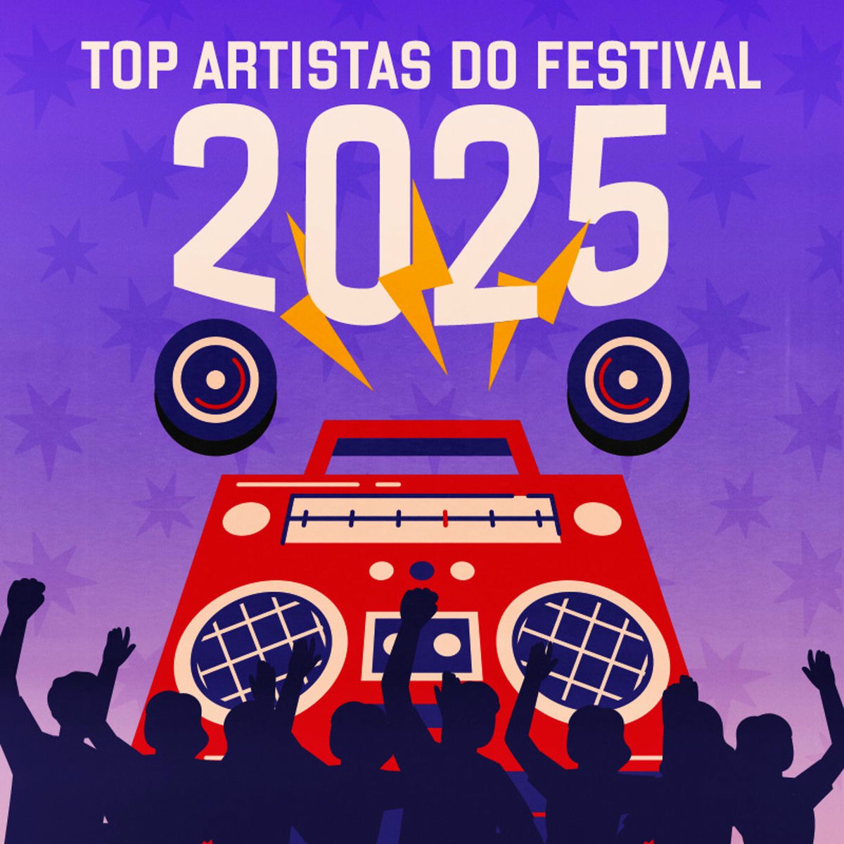 Album cover of Top Artistas do Festival 2025