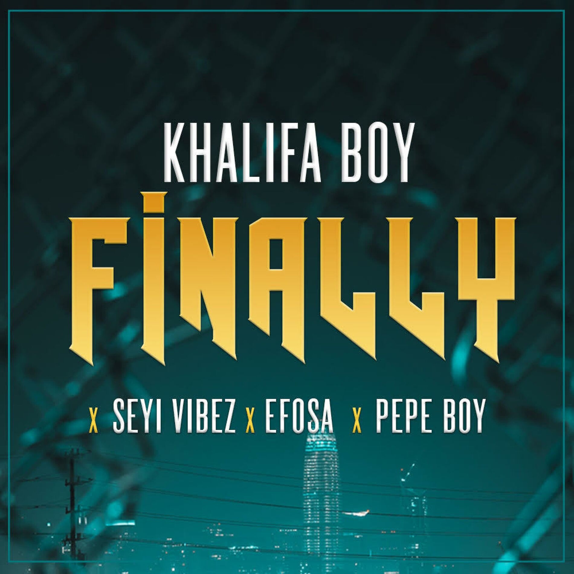 Album cover of Finally (feat. Seyi Vibes, Efosa & Pepe boy)