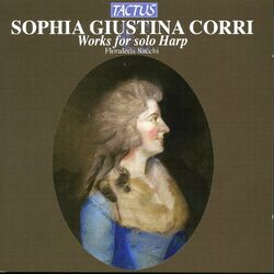 Cover of Sophia Giustina Corri: Works for Solo Harp