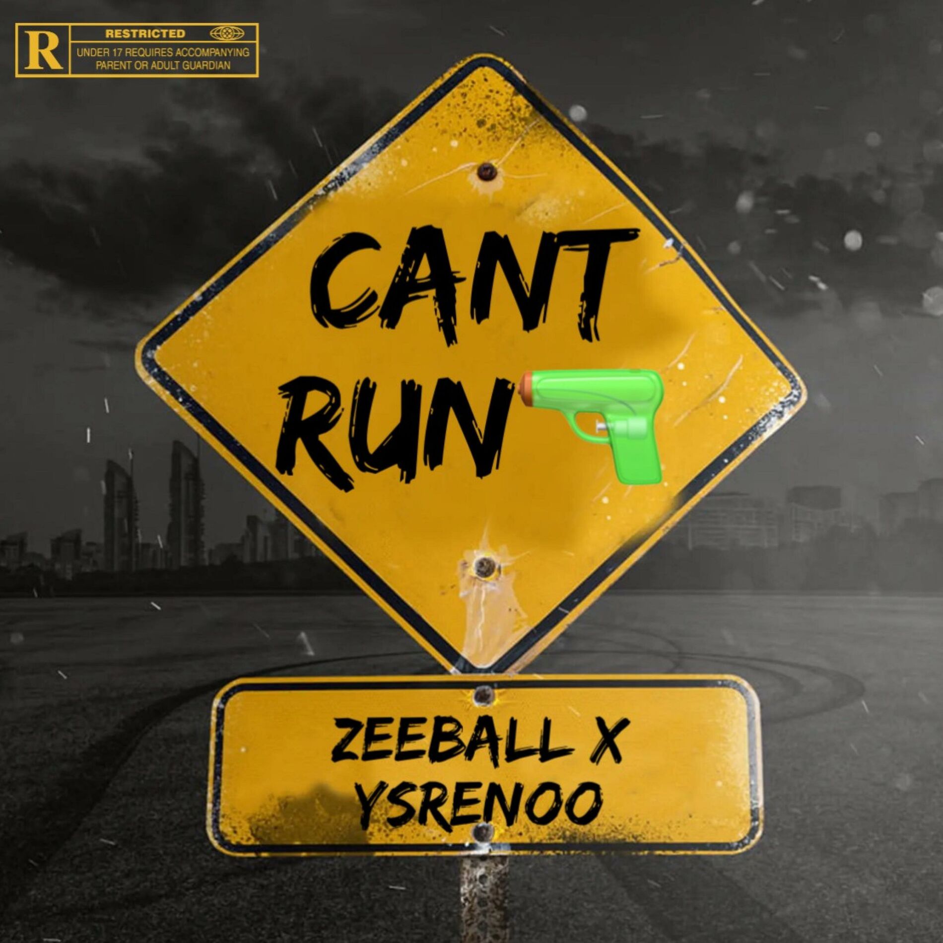 Album cover of Cant run (feat. Ysrenoo)