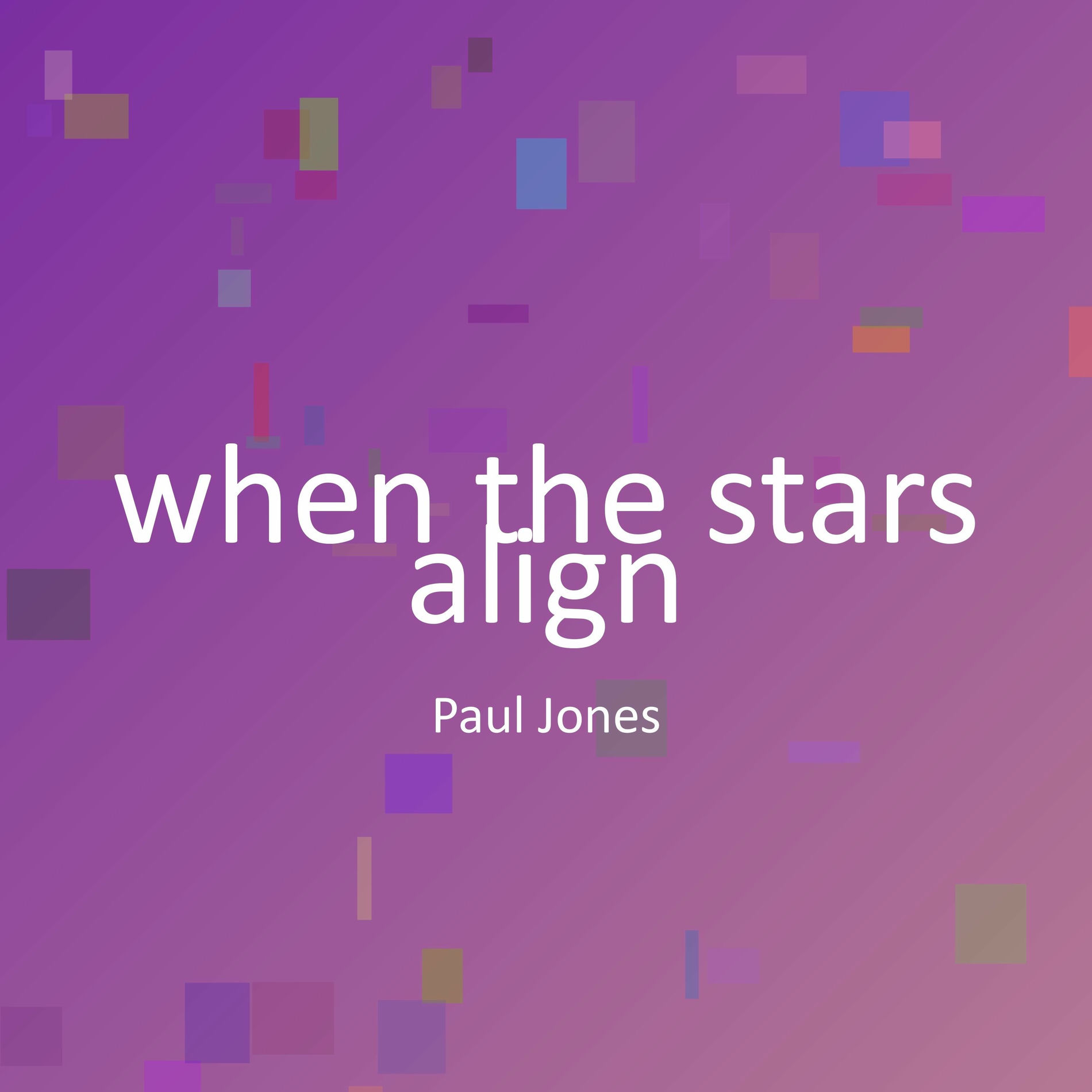 Album cover of when the stars align