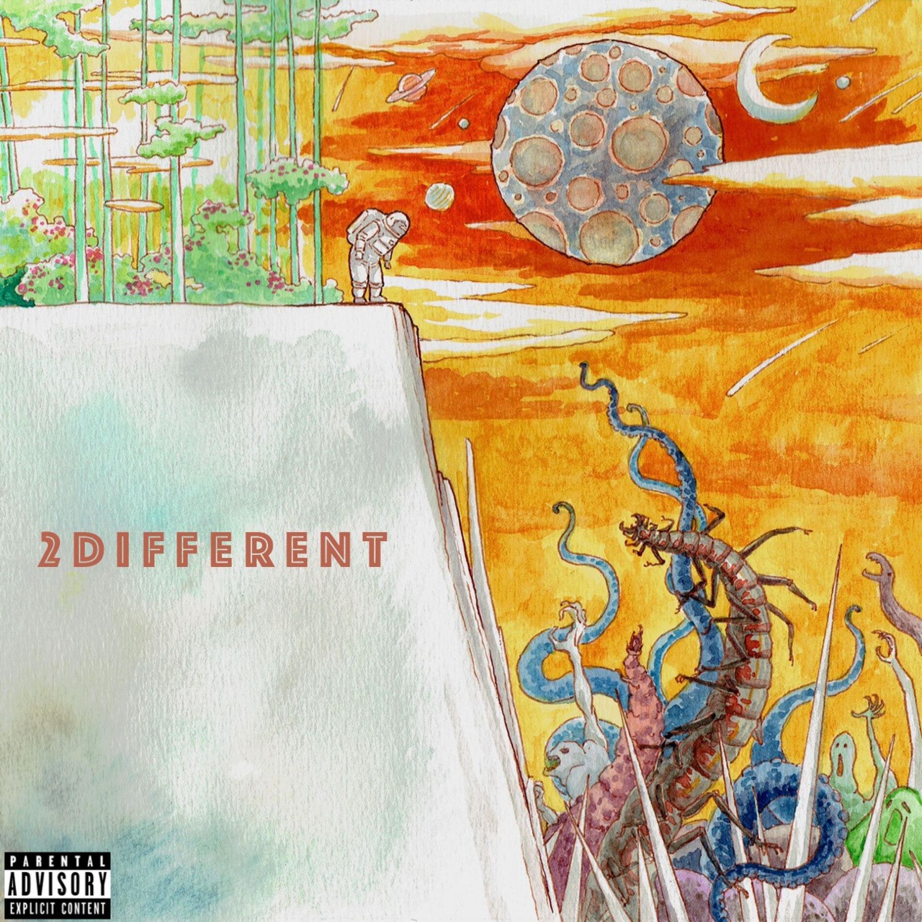 Album cover of 2 D I F F E R E N T