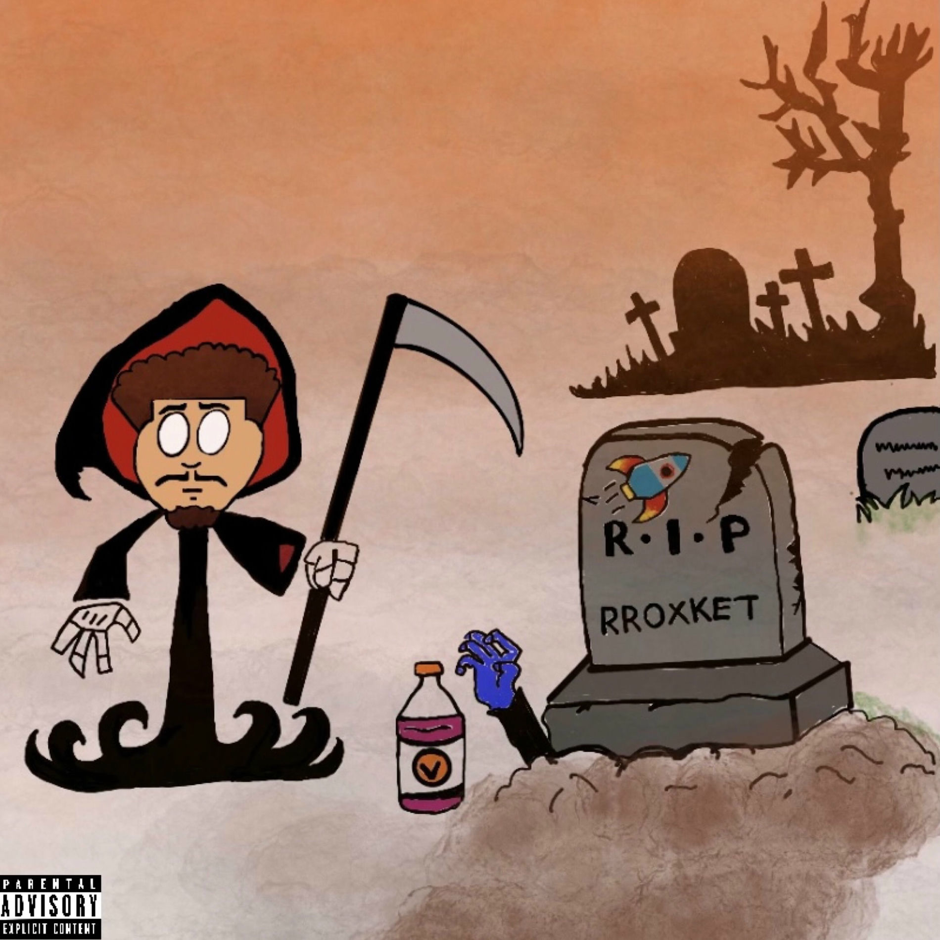 Album cover of R.I.P RRoxket