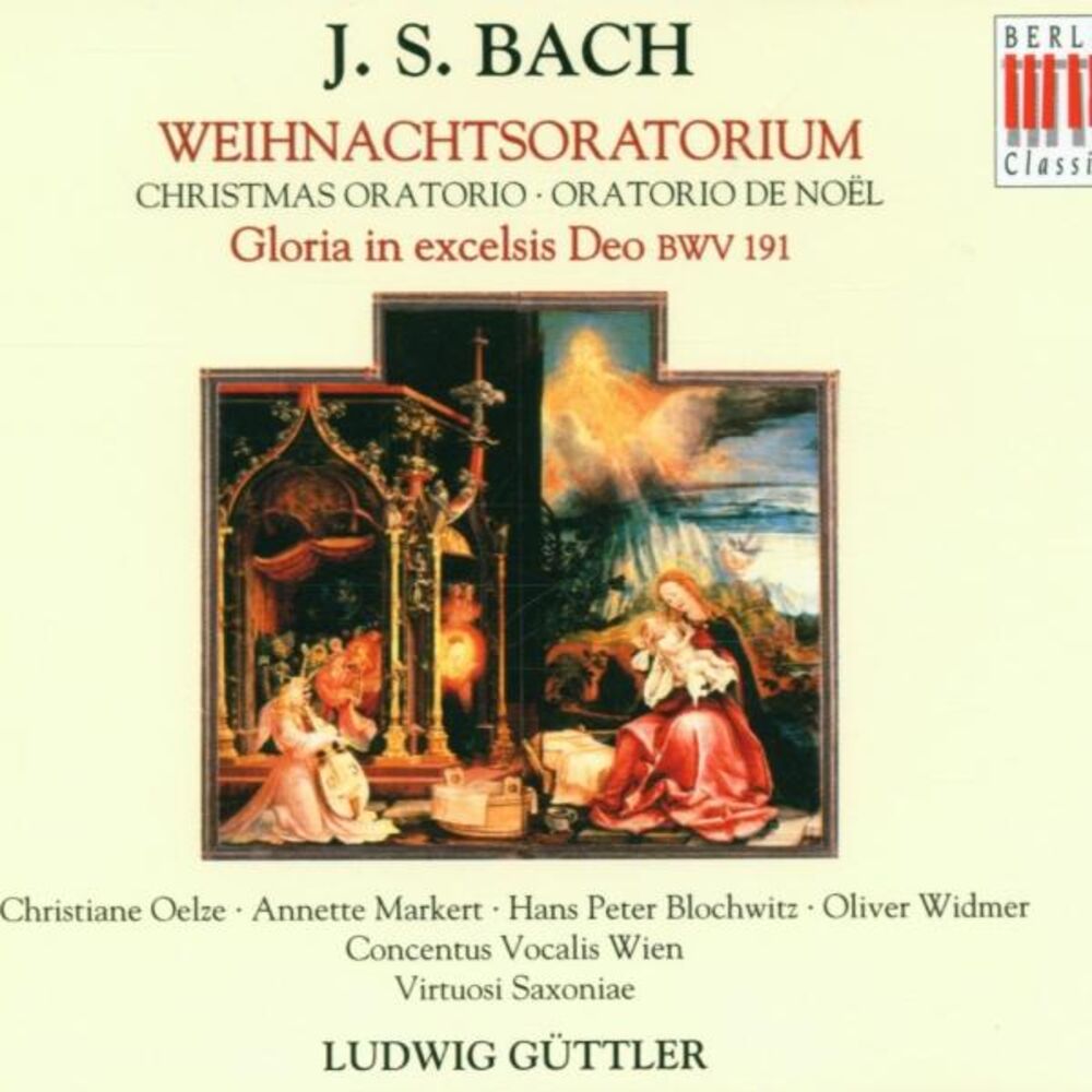 Picture of Bach: Christmas Oratorio BWV 248 & Gloria in excelsis Deo BWV 191