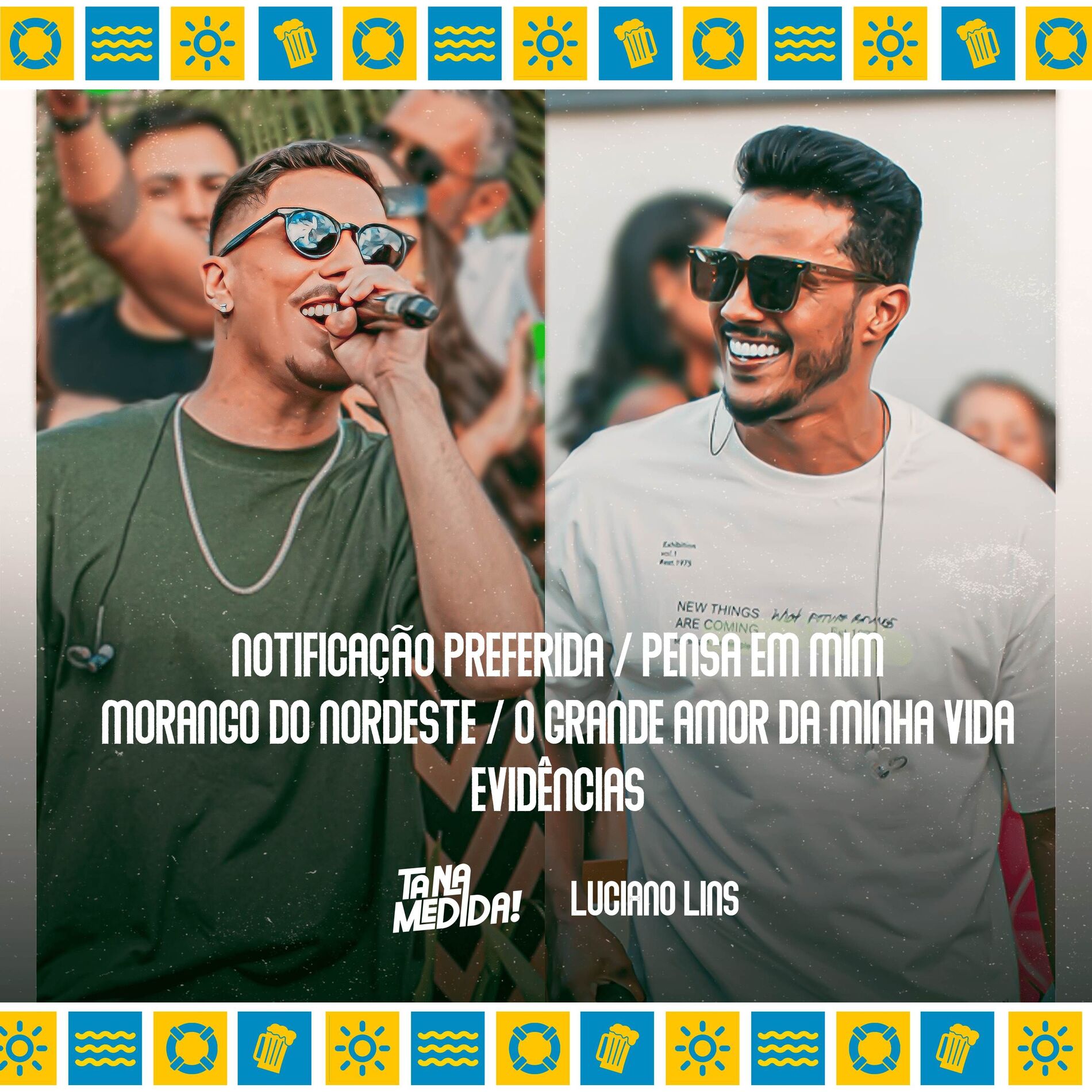 Album cover of Notificação Preferida / Pensa em Mim / Morango do Nordeste / O Grande Amor da Minha Vida / Evidências (Ao Vivo)