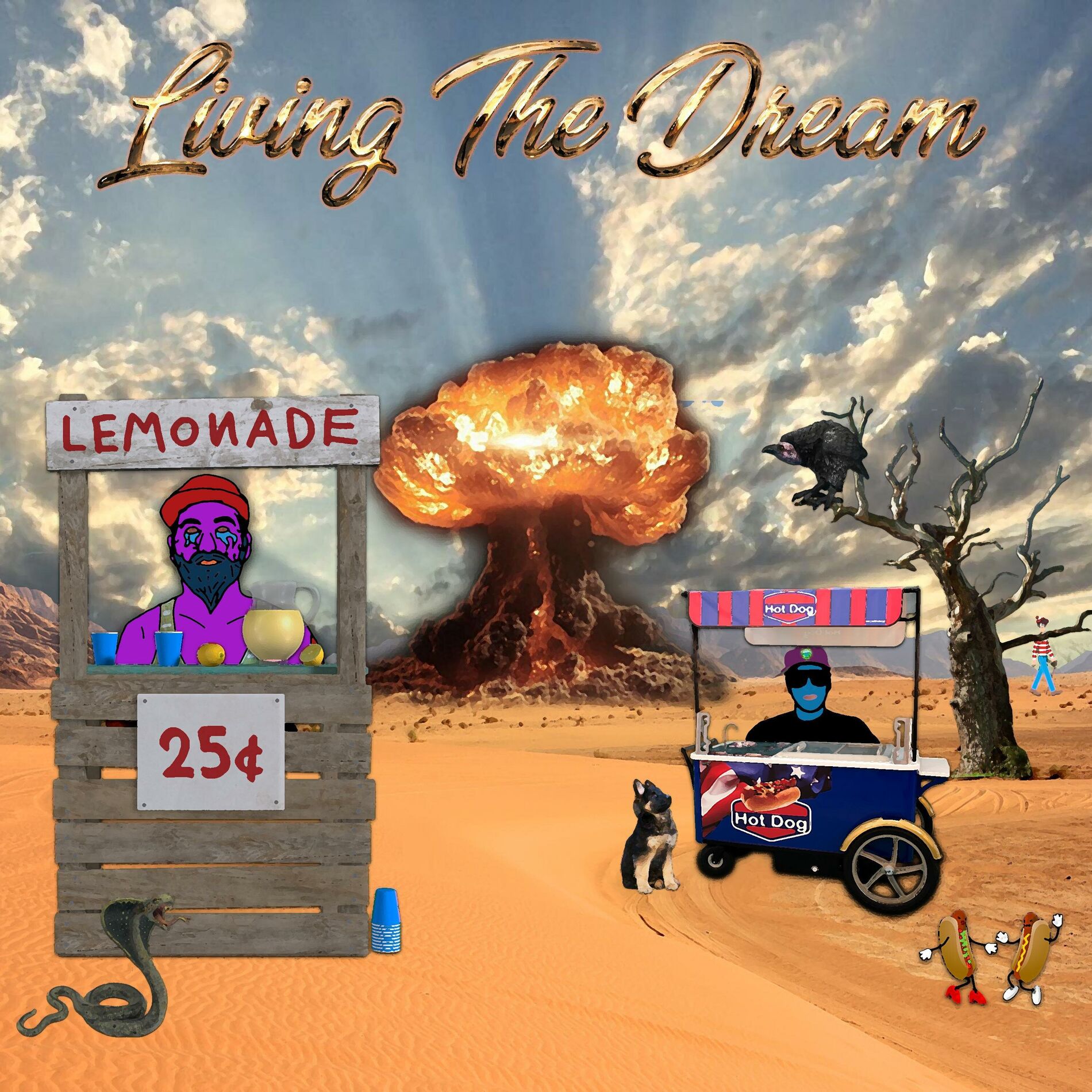 Album cover of Living The Dream (feat. The Cabbys)