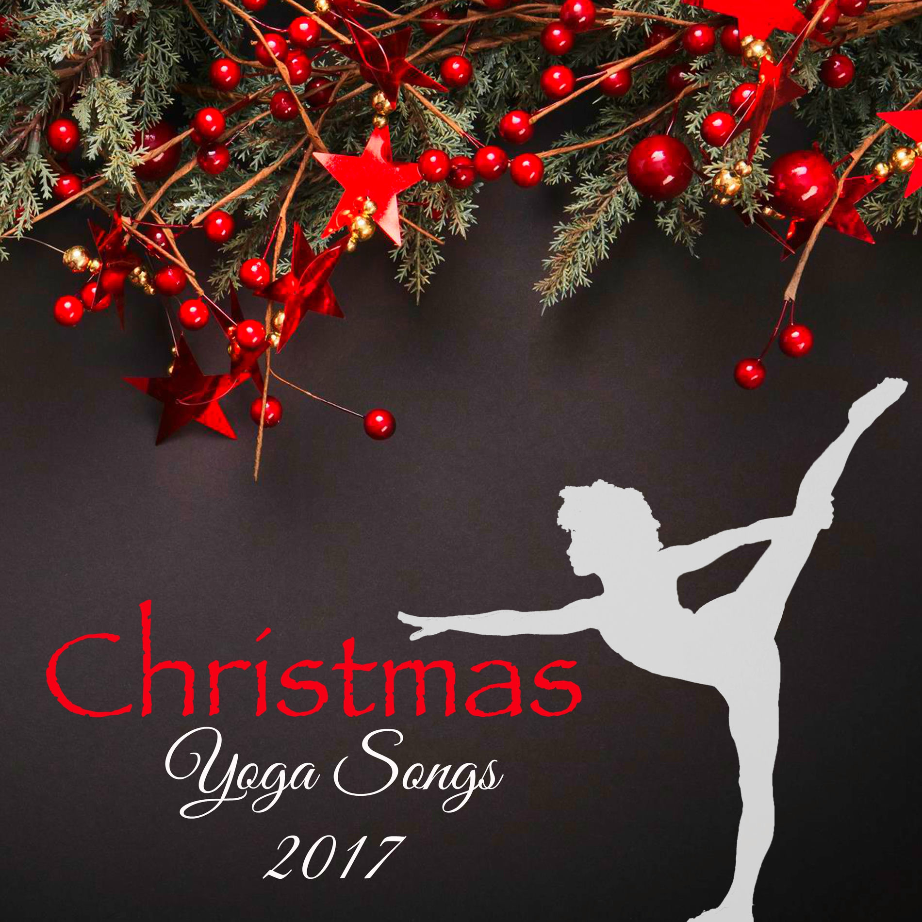 Album cover of Christmas Yoga Songs 2017 – Christmas Time Traditional and Original Music for Yoga Classes