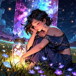 Cover of Galaxy in a Glass Jar