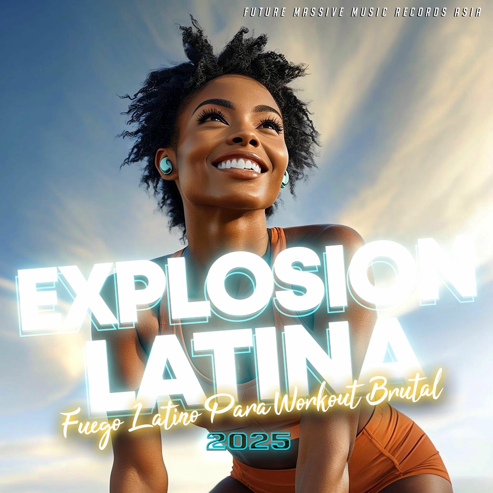 Album cover of Explosión Latina: Fuego Latino Para Workout Brutal 2025