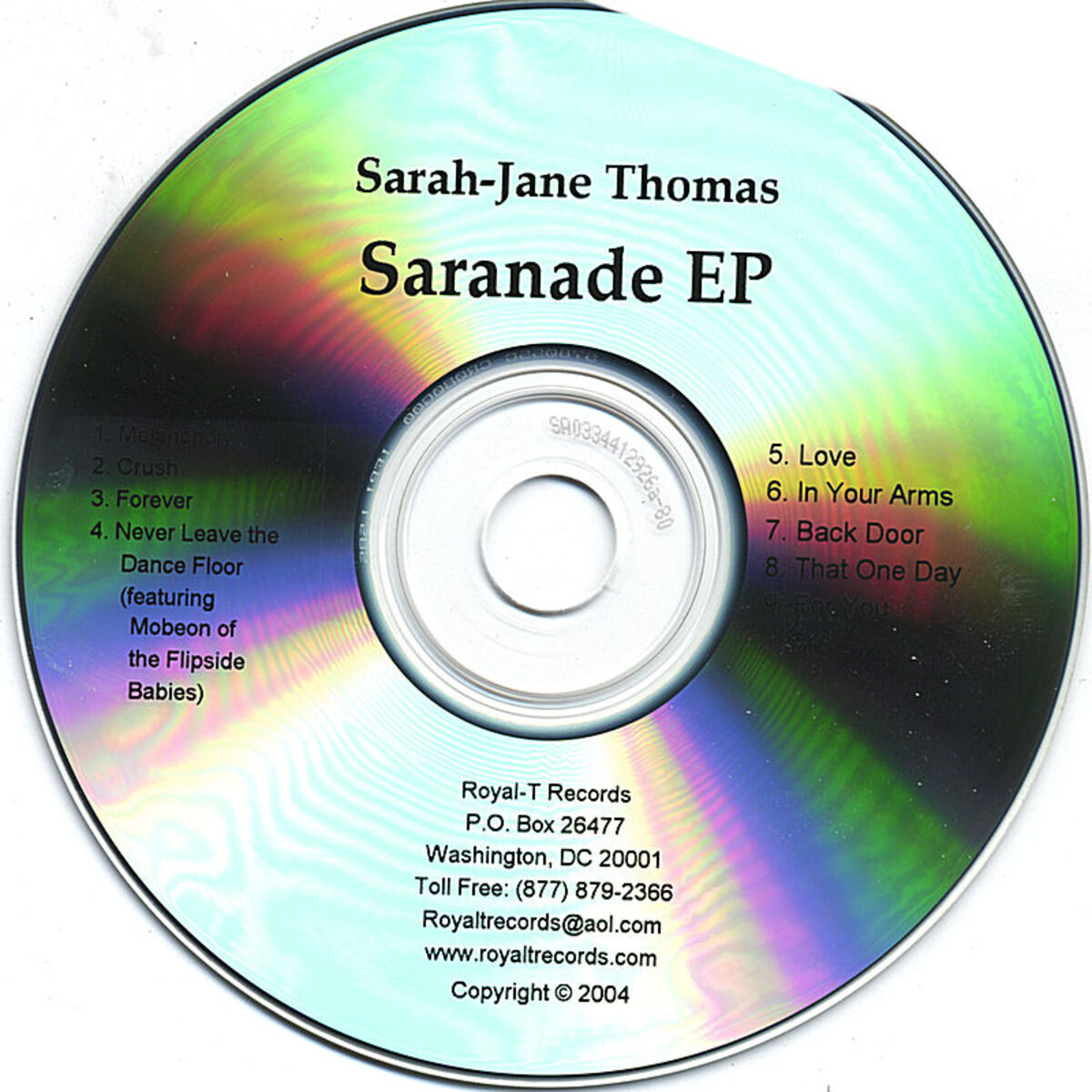 Album cover of Saranade LP