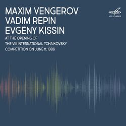 Cover of At The Opening of The Tchaikovsky Competition on June 11, 1986 (Live)