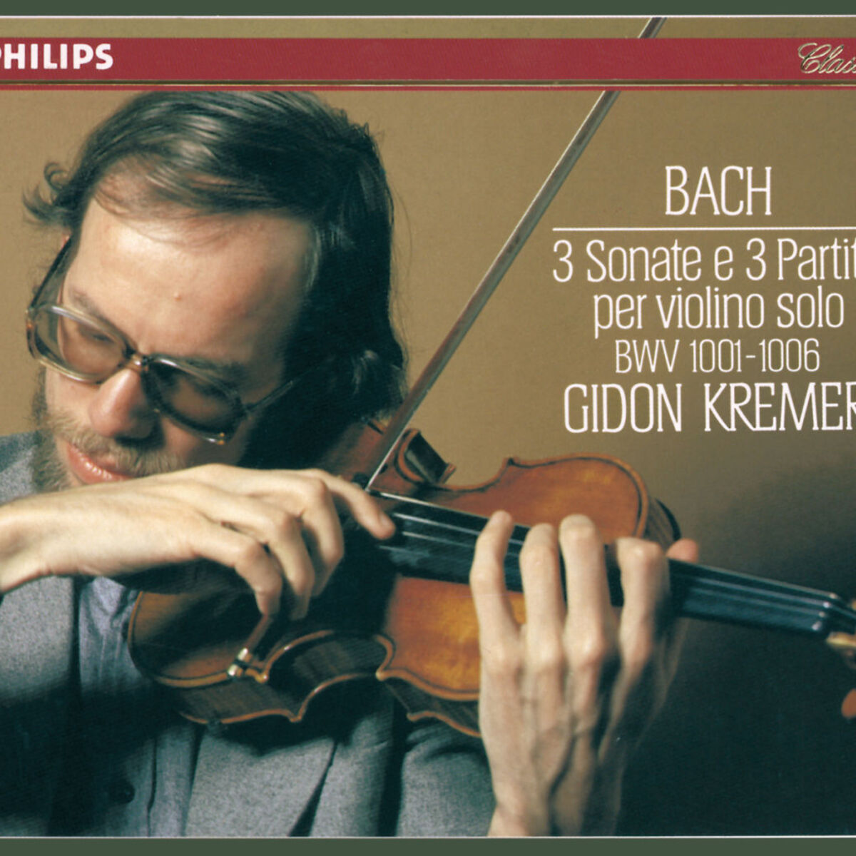 Album cover of Bach, J.S.: 3 Sonatas & Partitas for Solo Violin