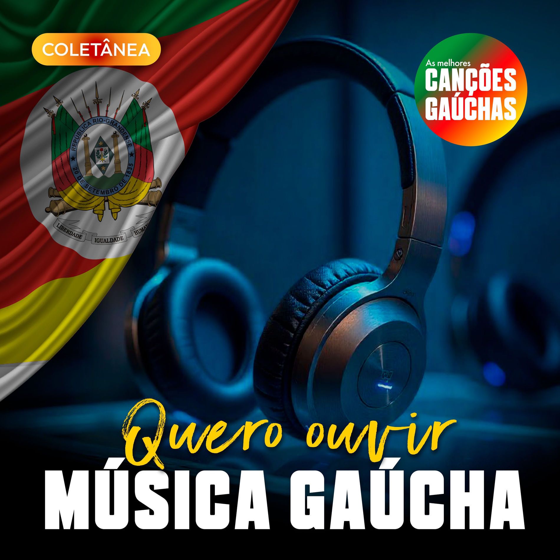 Album cover of QUERO OUVIR MÚSICA GAÚCHA