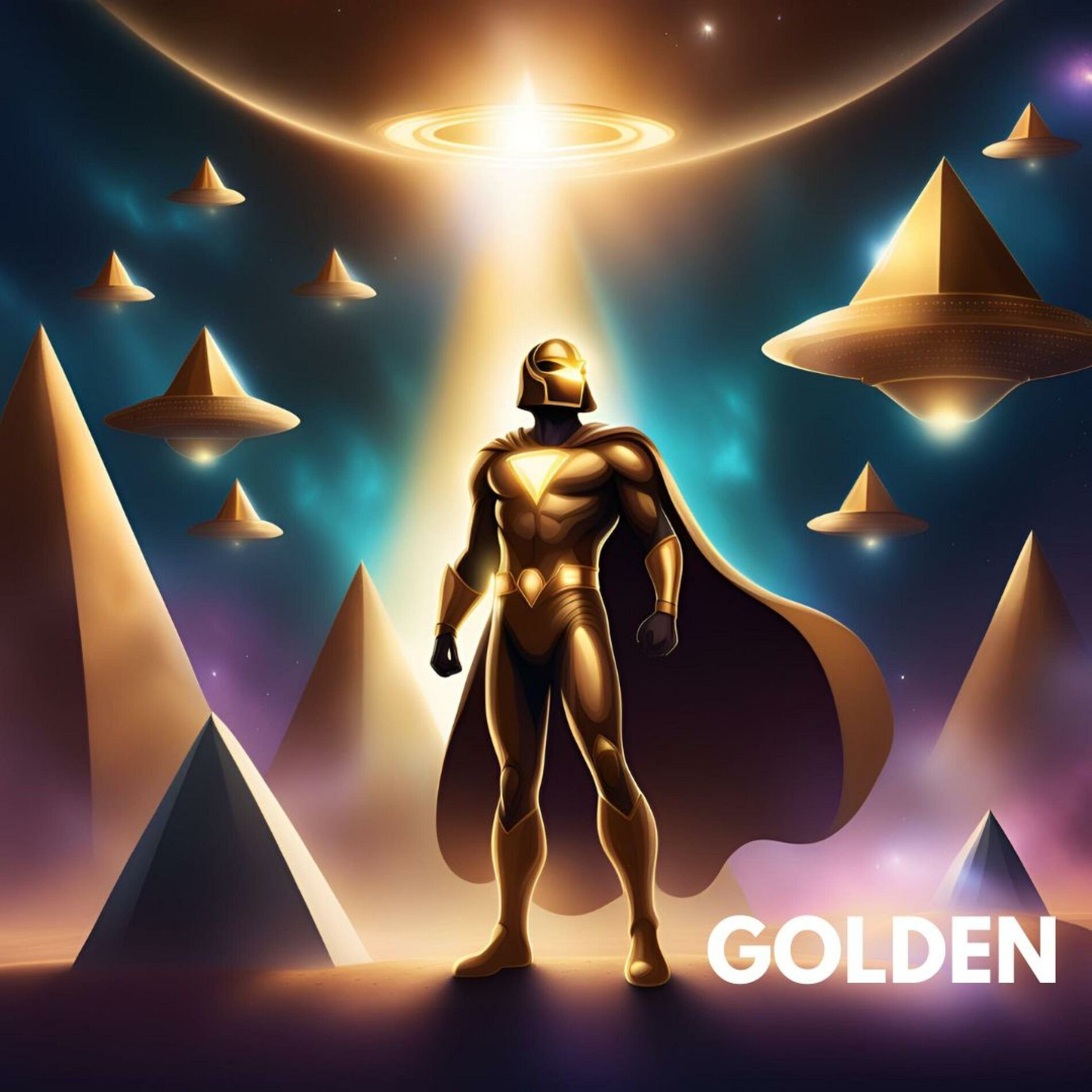 Album cover of Golden (432 Hz) (feat. Golden Boy, Heyoka305, Nellakarmic & Gia)