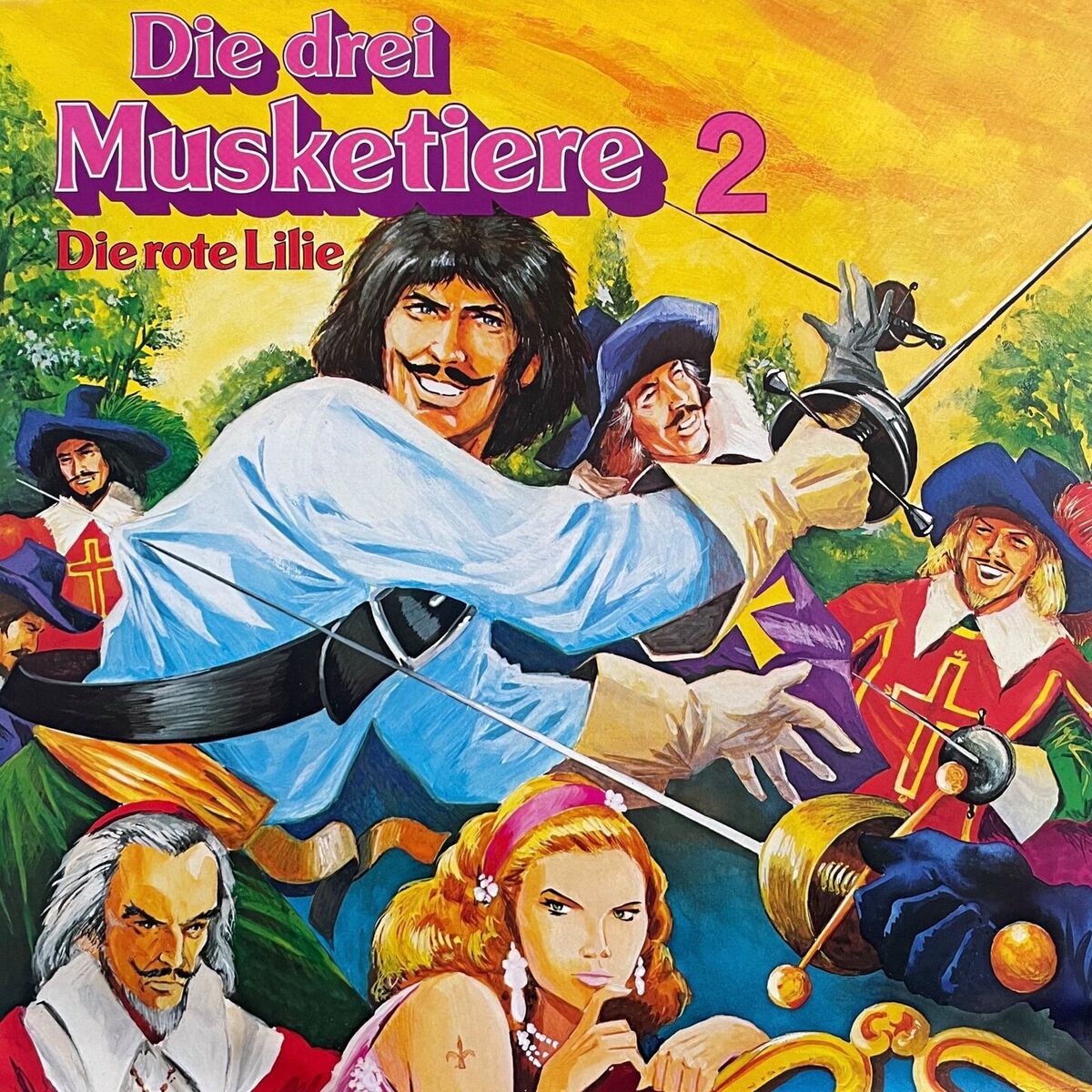Album cover of Die drei Musketiere, Folge 2: Die rote Lilie