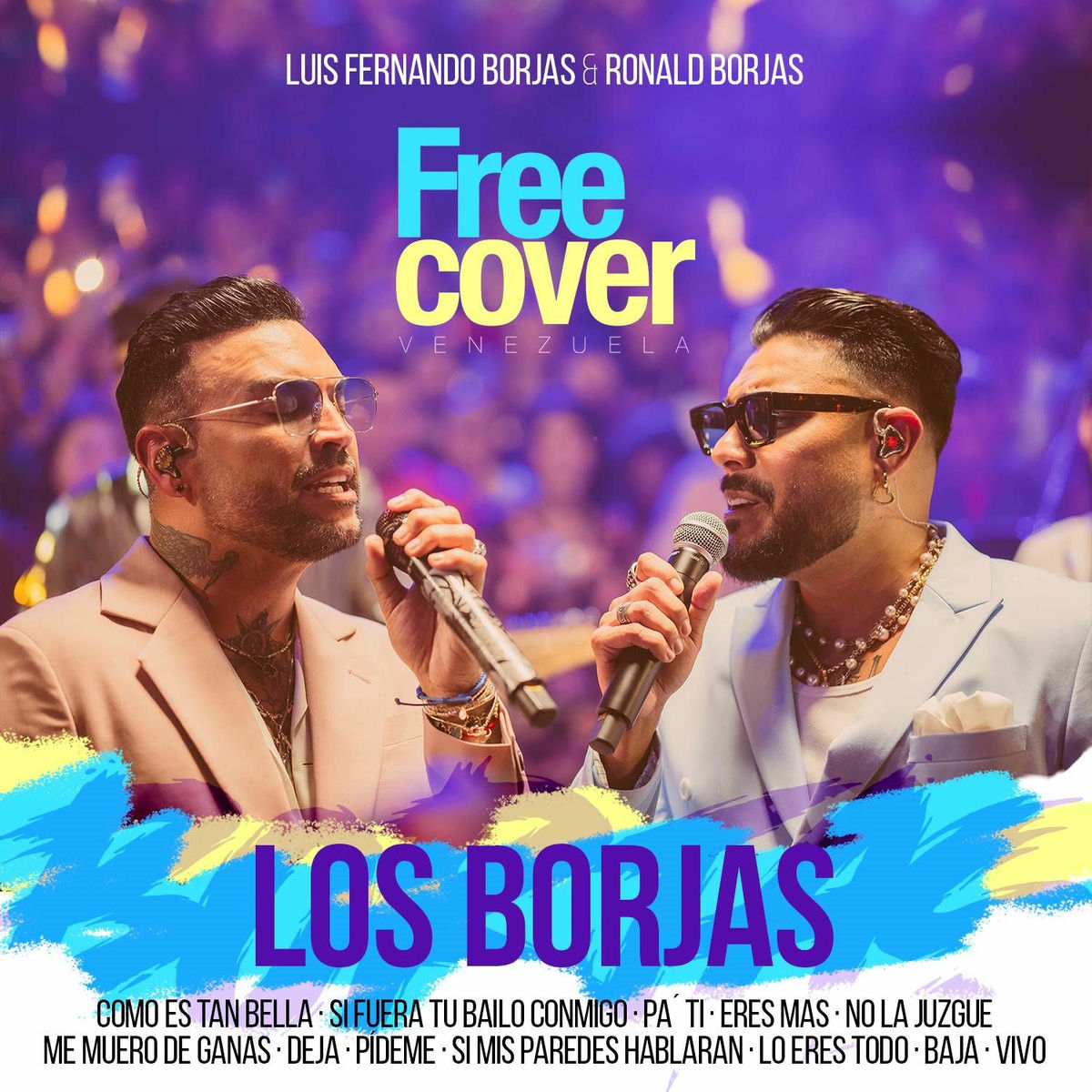 Album cover of Los Borjas: Ronald Borjas & Luis Fernando Borjas (Mix En Vivo)