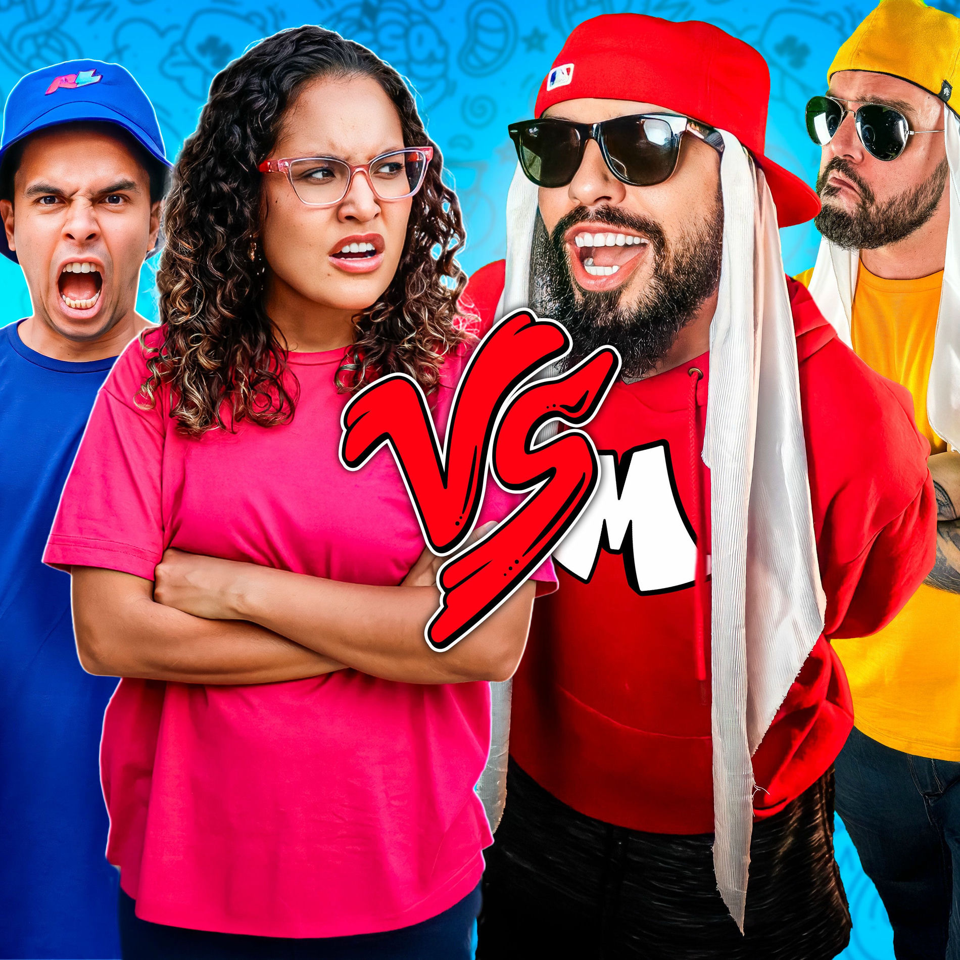 Album cover of Rafa e Luiz Vs. Mussa - Batalha de Youtubers (Revanche)