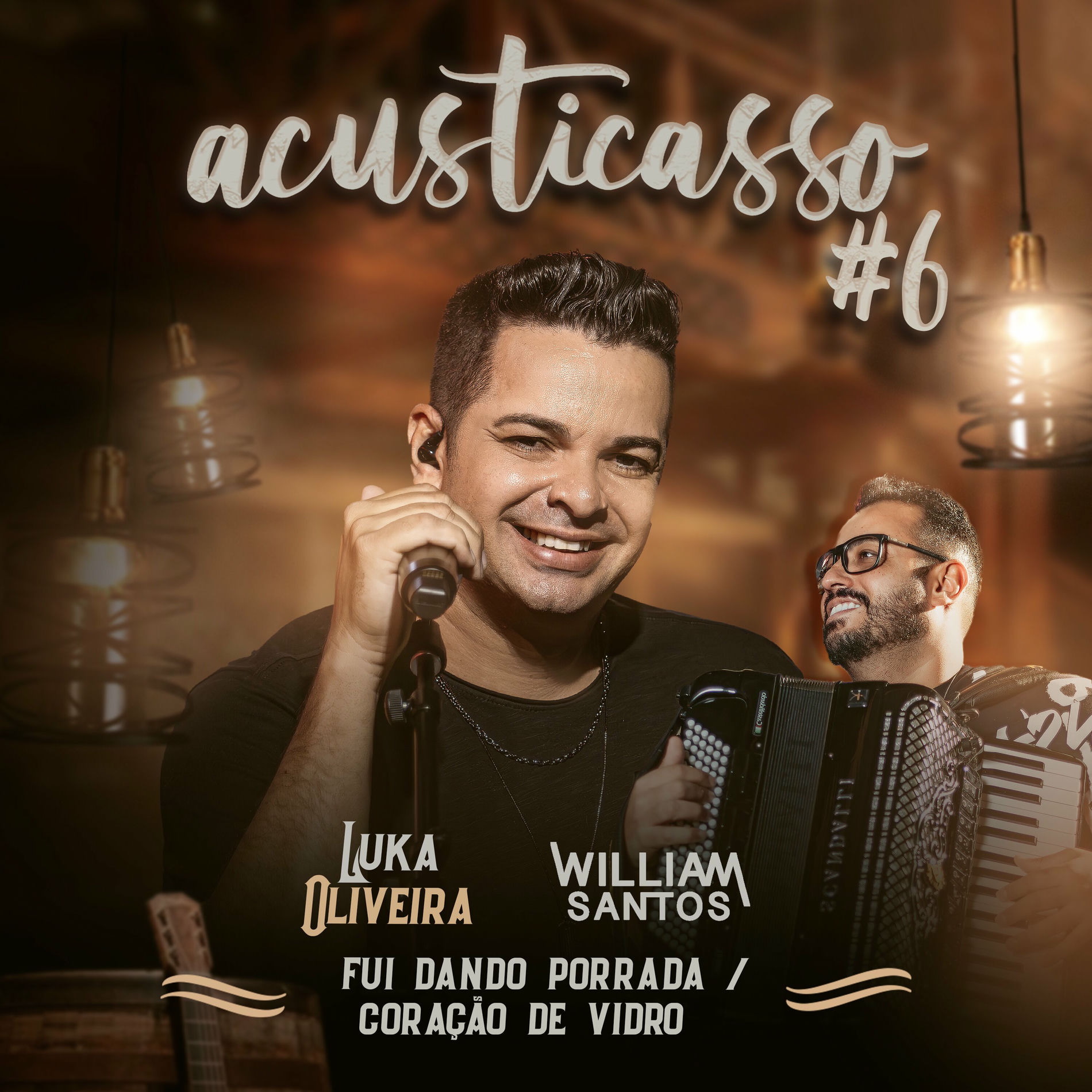 Album cover of Fui Dando Porrada / Coração de Vidro (Acusticasso #6)