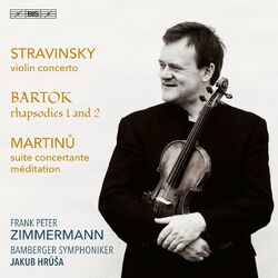 Cover of Stravinsky, Bartók & Martinů: Violin Works