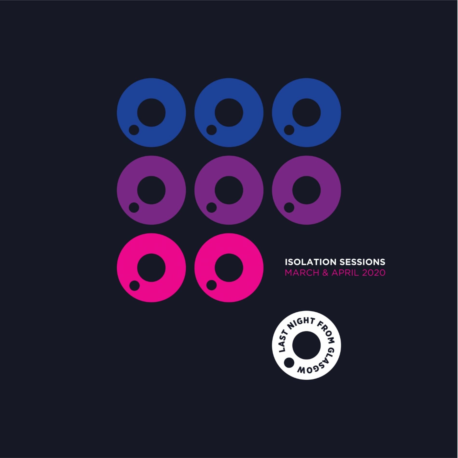 Album cover of Last Night from Glasgow's Isolation Sessions (March & April 2020)