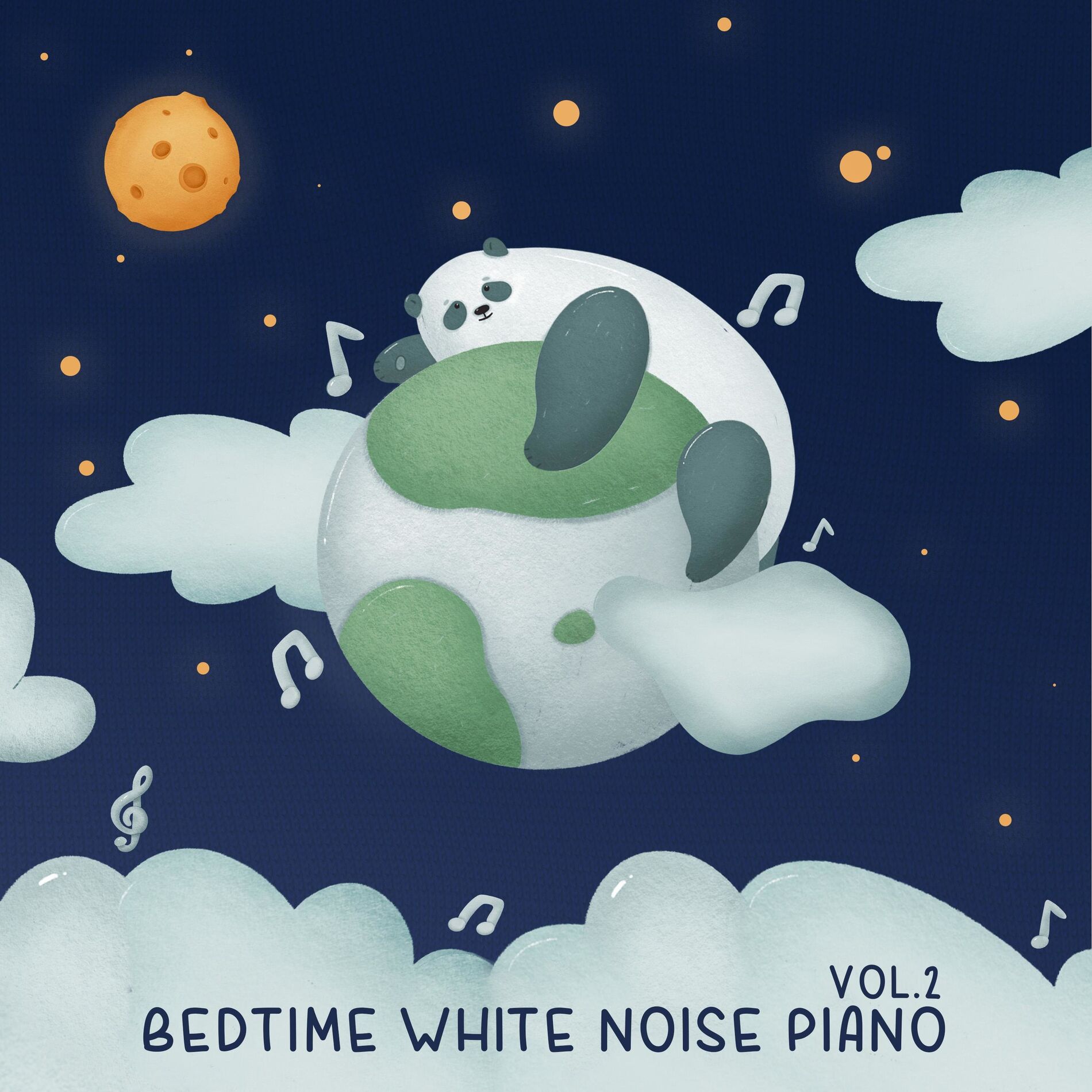 Album cover of Panda Edition: Bedtime White Noise Piano, Vol. 2