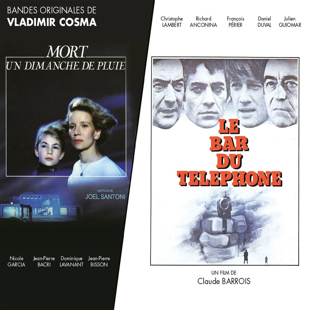 Album cover of Le bar du téléphone / Mort un dimanche de pluie
