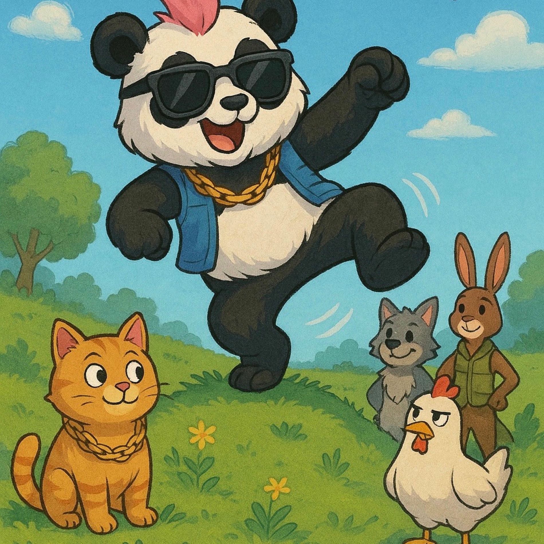 Album cover of Crunk Panda's Crunk Junt (Saturday Mornin Vibes) (feat. Jupiluxe)