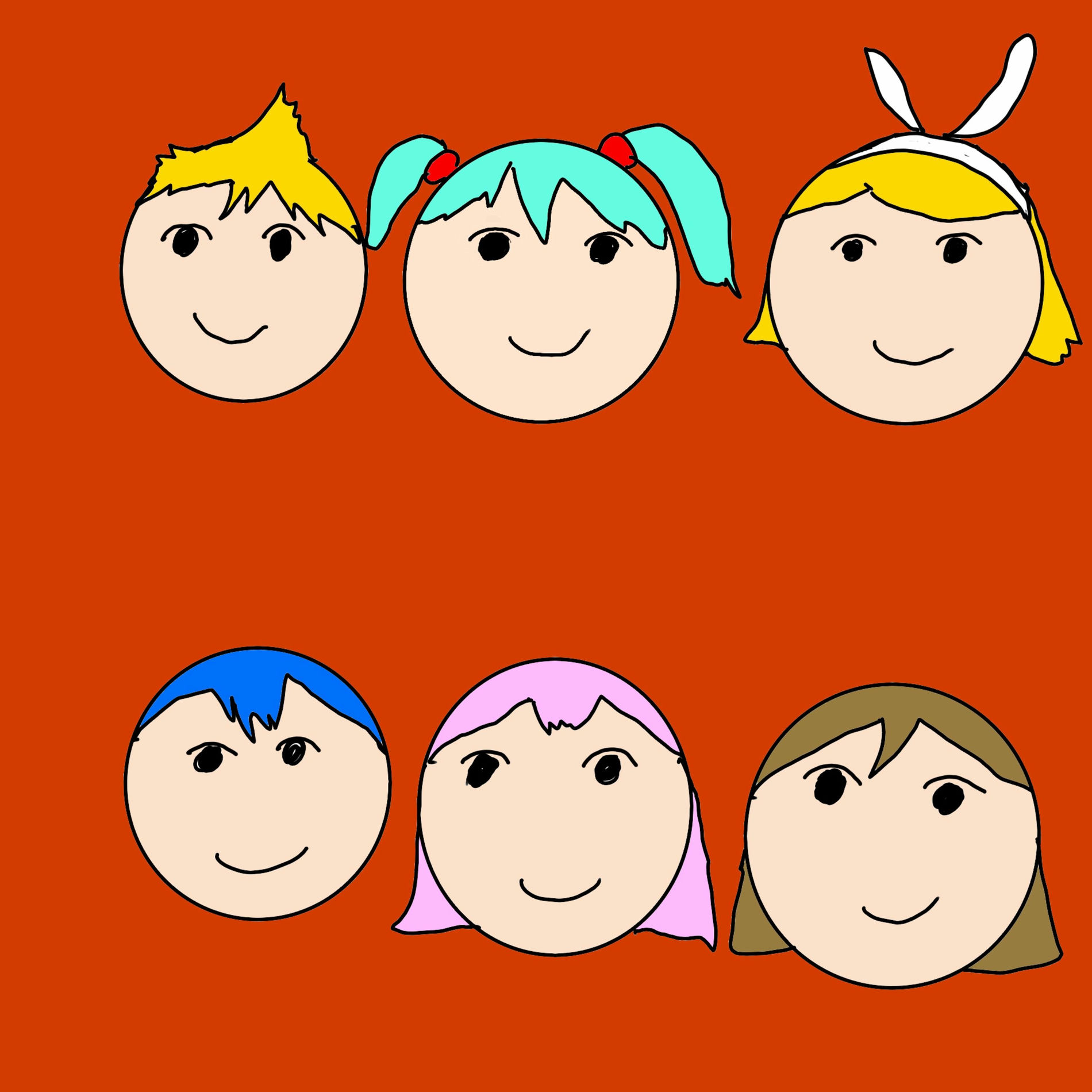 Album cover of Vocaloid gathering (feat. HATSUNE MIKU, KAITO, MEIKO, KAGAMINE RIN & MEGURINE LUKA)