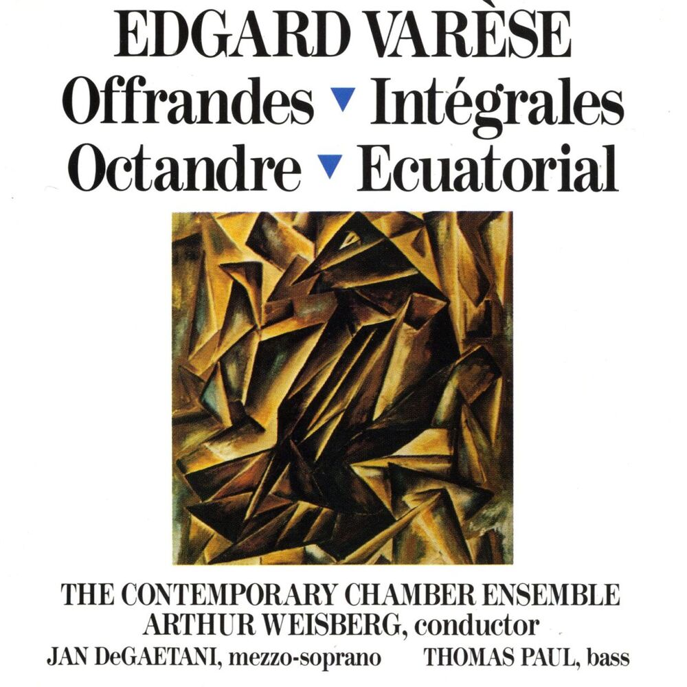 Picture of Edgard Varèse: Offrandes; Intégrales; Octandre; Ecuatorial