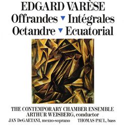Cover of Edgard Varèse: Offrandes; Intégrales; Octandre; Ecuatorial