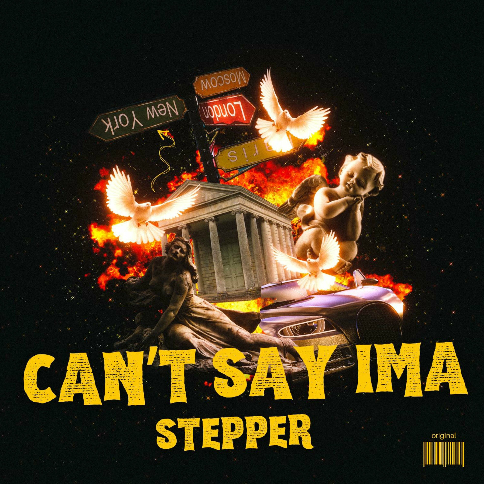 Album cover of cant say ima stepper (feat. Mr. Congo & ACP)