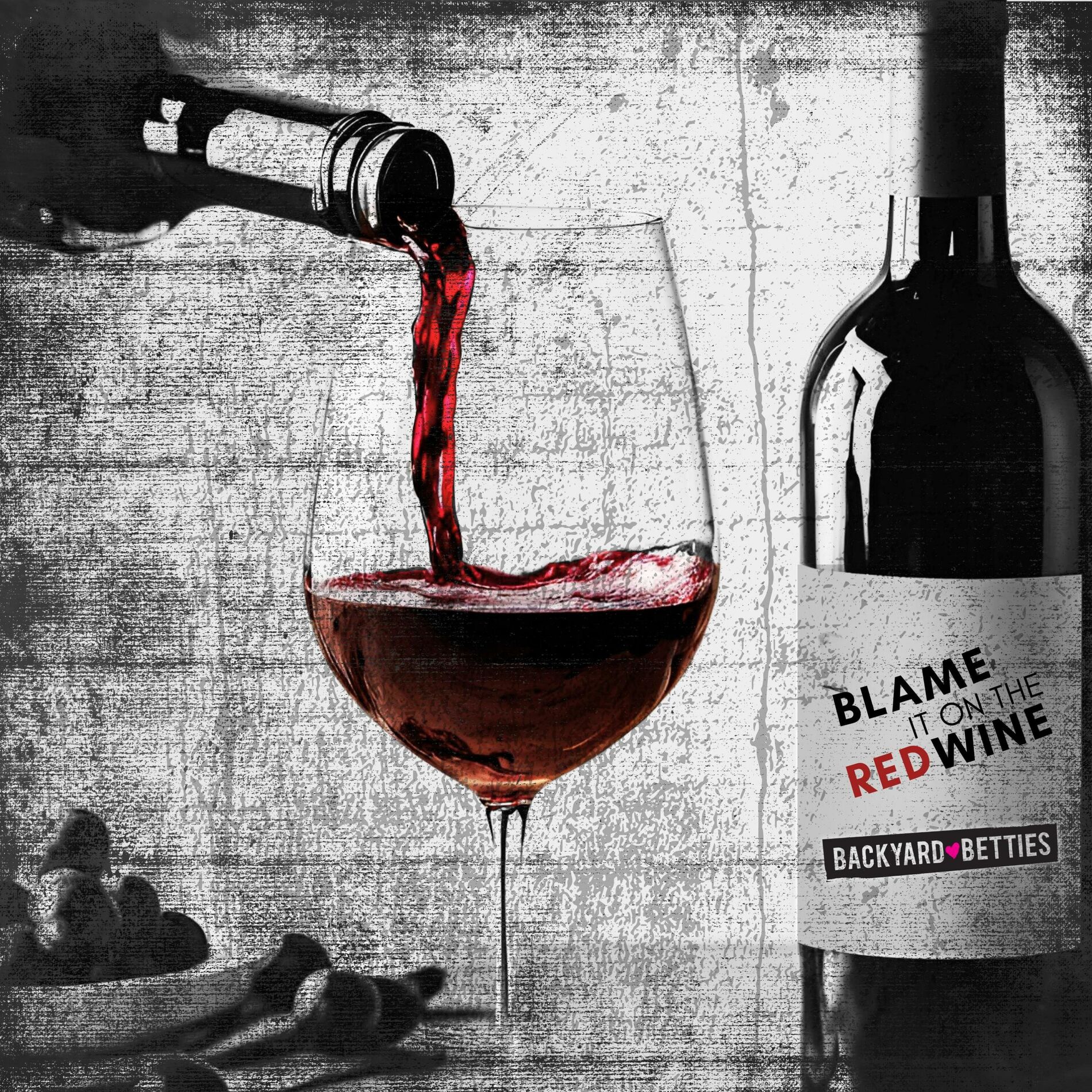 Album cover of Blame It on the Red Wine